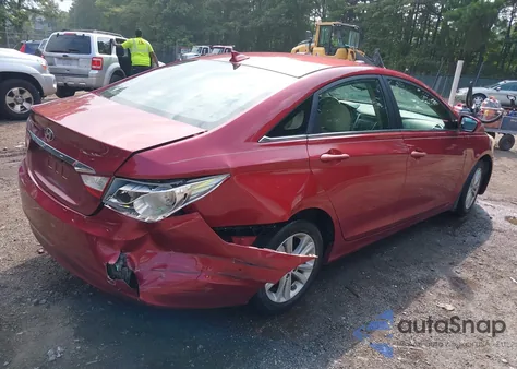 2013 Hyundai Sonata Gls from USA, damaged, VIN 5NPEB4AC1DH568654